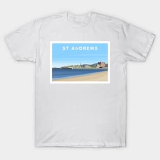 St Andrews Coast, Fife - Scotland T-Shirt